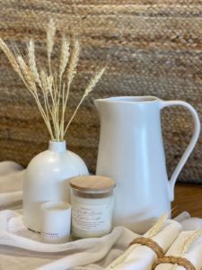 ⁦סט לעיצוב שולחן חג לבן⁩ – תמונה ⁦5⁩