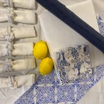 סט סידור שולחן חג סגנון יוון