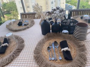 ⁦10 מפיות בד + חבק⁩ – תמונה ⁦40⁩