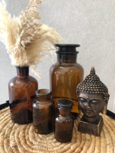 ⁦אגרטל בית מרקחת חום⁩ – תמונה ⁦6⁩