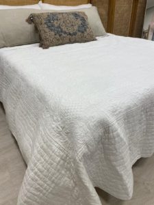 כיסוי מיטה פריז לבן - למיטת יחיד – תמונה 4