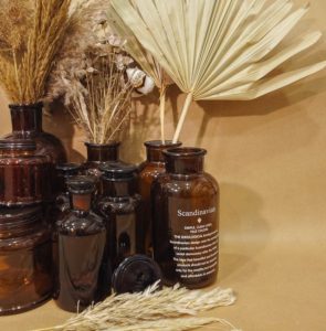 ⁦אגרטל בית מרקחת חום⁩ – תמונה ⁦2⁩