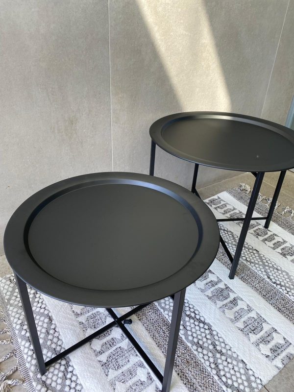 ⁦שולחן קפה שחור⁩ – תמונה ⁦4⁩