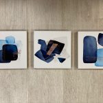 תמונת בלוק - אבסטרקט כחול