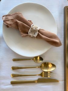 ⁦סט סכו"ם זהב מט - 24 חלקים⁩ – תמונה ⁦2⁩