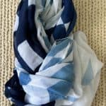 צעיף שיק נייבי