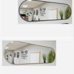 מראה מלבן מעוגל 50-140