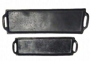 ⁦מגש מתכת שחור  - 2 גדלים⁩ – תמונה ⁦6⁩