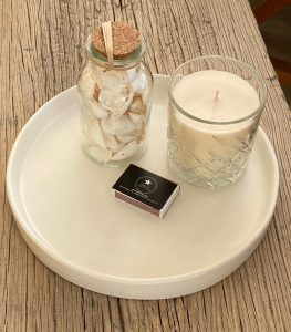 ⁦צלחת הגשה לבנה עגולה⁩ – תמונה ⁦7⁩