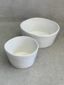 קערה עגולה מקרמיקה - 2 גדלים