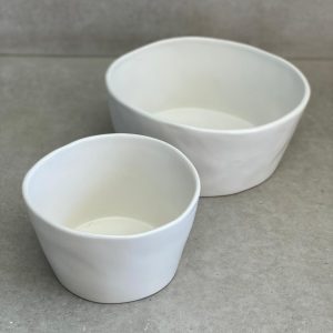 קערה עגולה מקרמיקה - 2 גדלים