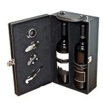 קופסת עור ליינות כולל פותחנים