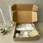 מארז מתנה חגיגי פמוטים ונרות