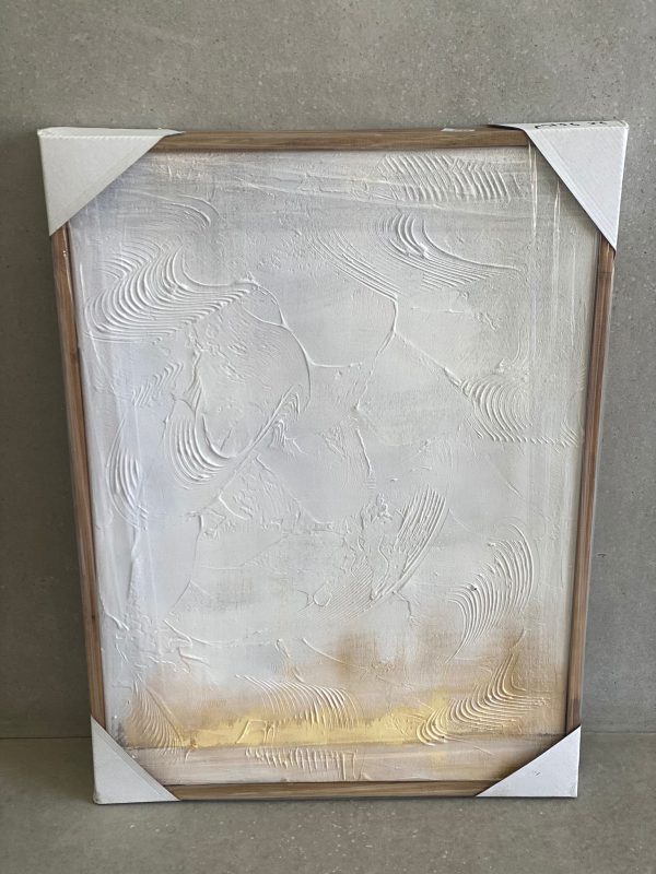 ⁦תמונה זהב עם טקסטורה - 2 דגמים⁩ – תמונה ⁦3⁩