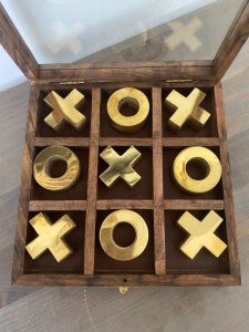 ⁦איקס עיגול בקופסת עץ⁩ – תמונה ⁦3⁩