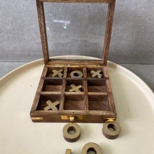 ⁦איקס עיגול בקופסת עץ⁩ – תמונה ⁦6⁩