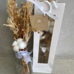 מארז אגרטל עם זר מעוצב