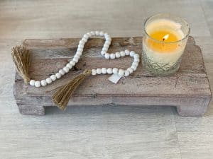 מעמד עץ מלבני