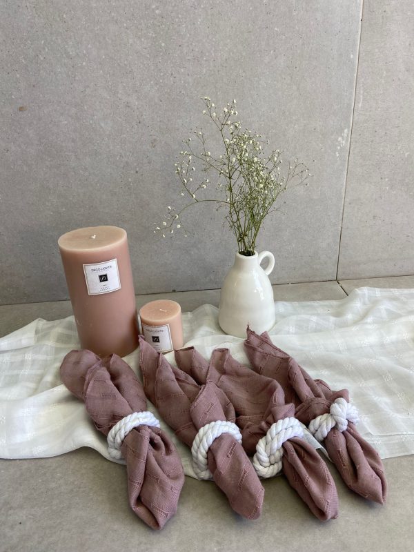 ⁦ראנר שולחן בצבע לבן שבור⁩ – תמונה ⁦4⁩