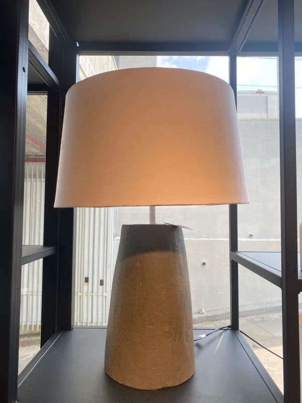 ⁦מנורת שולחן PIPERMAST אפור ישר⁩ – תמונה ⁦2⁩