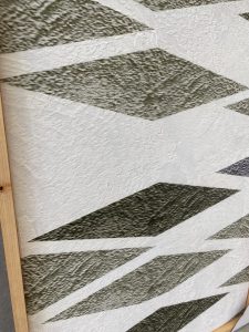 ⁦תמונת קנבס מסגרת עץ- איור בשילוב טקסטורה- 2 דגמים⁩ – תמונה ⁦4⁩