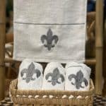 רביעיית מגבות ידיים מעוצבות