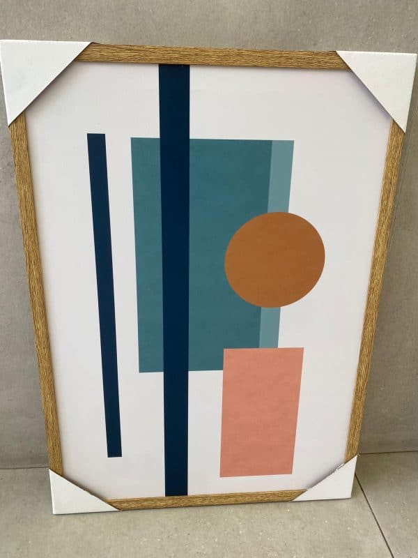 ⁦תמונת קנבס מסגרת עץ- סגנון שקיעה- 2 דגמים⁩ – תמונה ⁦4⁩