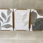 תמונת קנבס מסגרת עץ- טרופי