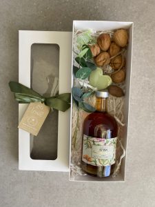 מארז ליקר ואגוזים