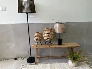 ⁦מנורה עומדת ניו יורק - שחור⁩ – תמונה ⁦5⁩