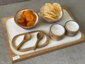 ⁦סט כלים עץ מנגו⁩ – תמונה ⁦2⁩