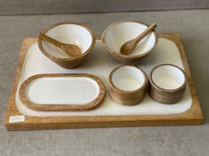 ⁦סט כלים עץ מנגו⁩ – תמונה ⁦3⁩