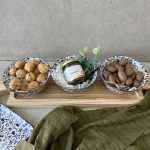 מארז מתנה - מגש עץ ו-3 קעריות