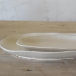 צלחת הגשה אליפסה - 2 גדלים