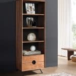 כוננית מדפים עם 2 מגירות דגם טוקיו