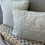 כריות פרחוניות-  2 גדלים