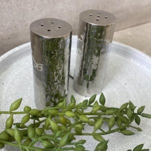 סט מלח-פלפל עגול