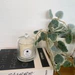 נר פעמון מכסה זכוכית