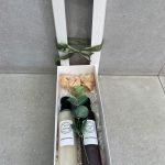 מארז מתנה ליקר ועוגיות מזל