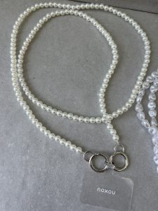 שרשרת לטלפון פנינים – תמונה 4