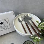 סט סכום רטרו עץ