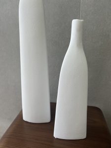 ⁦אגרטל שייפ לבן- 2 גדלים⁩ – תמונה ⁦4⁩