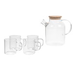 סט לשתייה- קנקן וכוסות