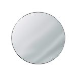 מראה עגולה מסגרת שחורה