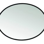 מראה אליפסה מסגרת שחורה