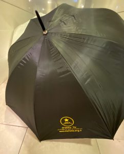 ⁦מטריית bring them home - שחור⁩ – תמונה ⁦5⁩