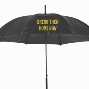 מטריית bring them home - שחור