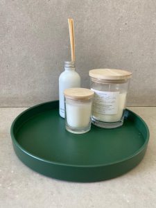 ⁦מגש מתכת עגול- 2 צבעים⁩ – תמונה ⁦2⁩