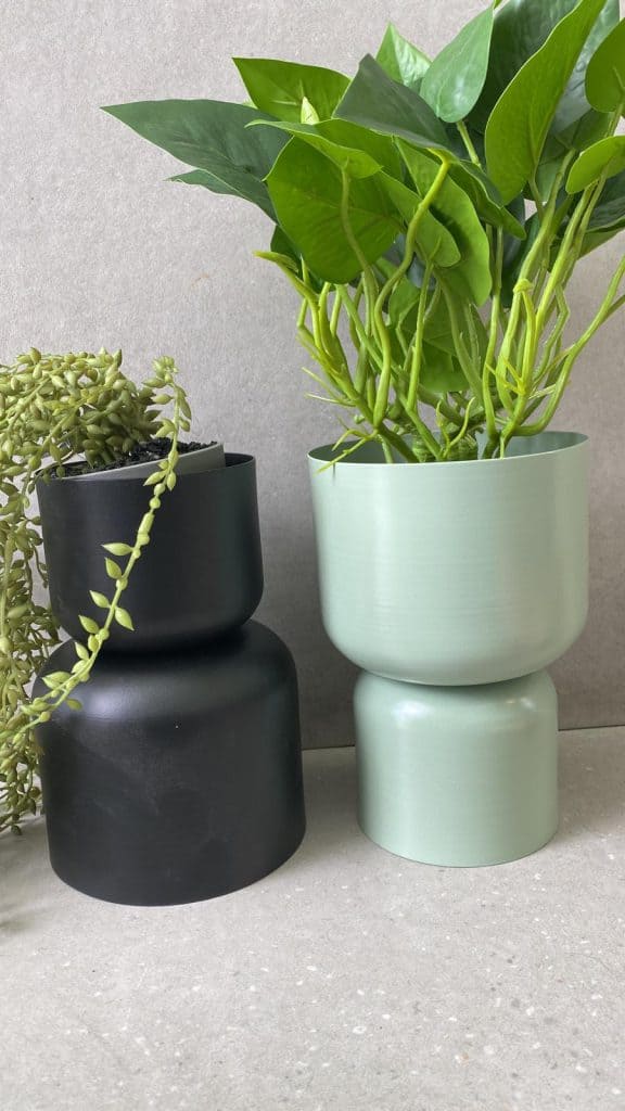 אגרטל מתכת לעציץ – תמונה 11