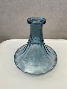 ⁦כלי זכוכית מהודר- תכלת/חום⁩ – תמונה ⁦5⁩